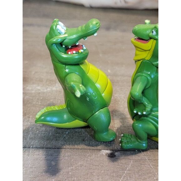 2000 Rainforest Cafe crocodile iguana toy figure set Safari - Picture 4 of 7